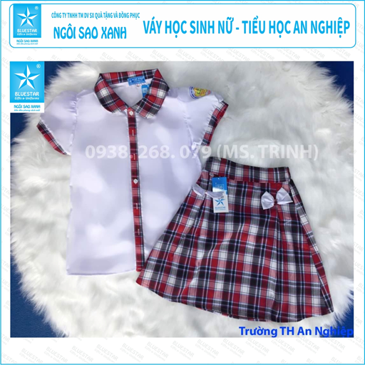 VÁY HỌC SINH - TIỂU HỌC AN NGHIỆP